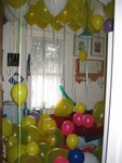 Jan 1: A variety of air- and helium-filled presents are left in Geoff's room