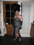 Feb 2: Paula is totally glitzed out and ready for Carnaval wearing a Jen Delk original