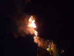 Jan 7: A building in our apartment complex catches on fire. Scary!