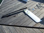 8 - Assemble the tiller and rudder